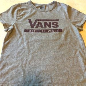 Girls Juniors d-large Vans t-shirt